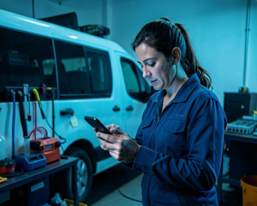 Portrait for Lena's mobile service company scenario